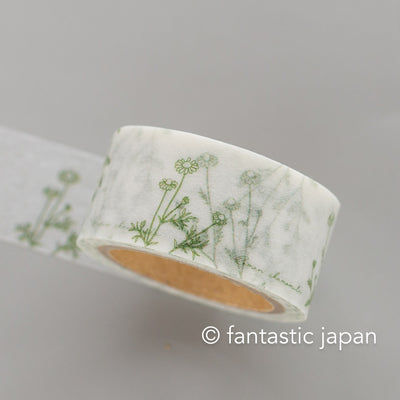 Hütte Paper Works Masking Tape / Botanical Garden -roman chamomile- /