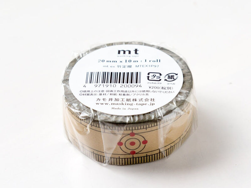 mt washi tape -Japanese bamboo ruler-
