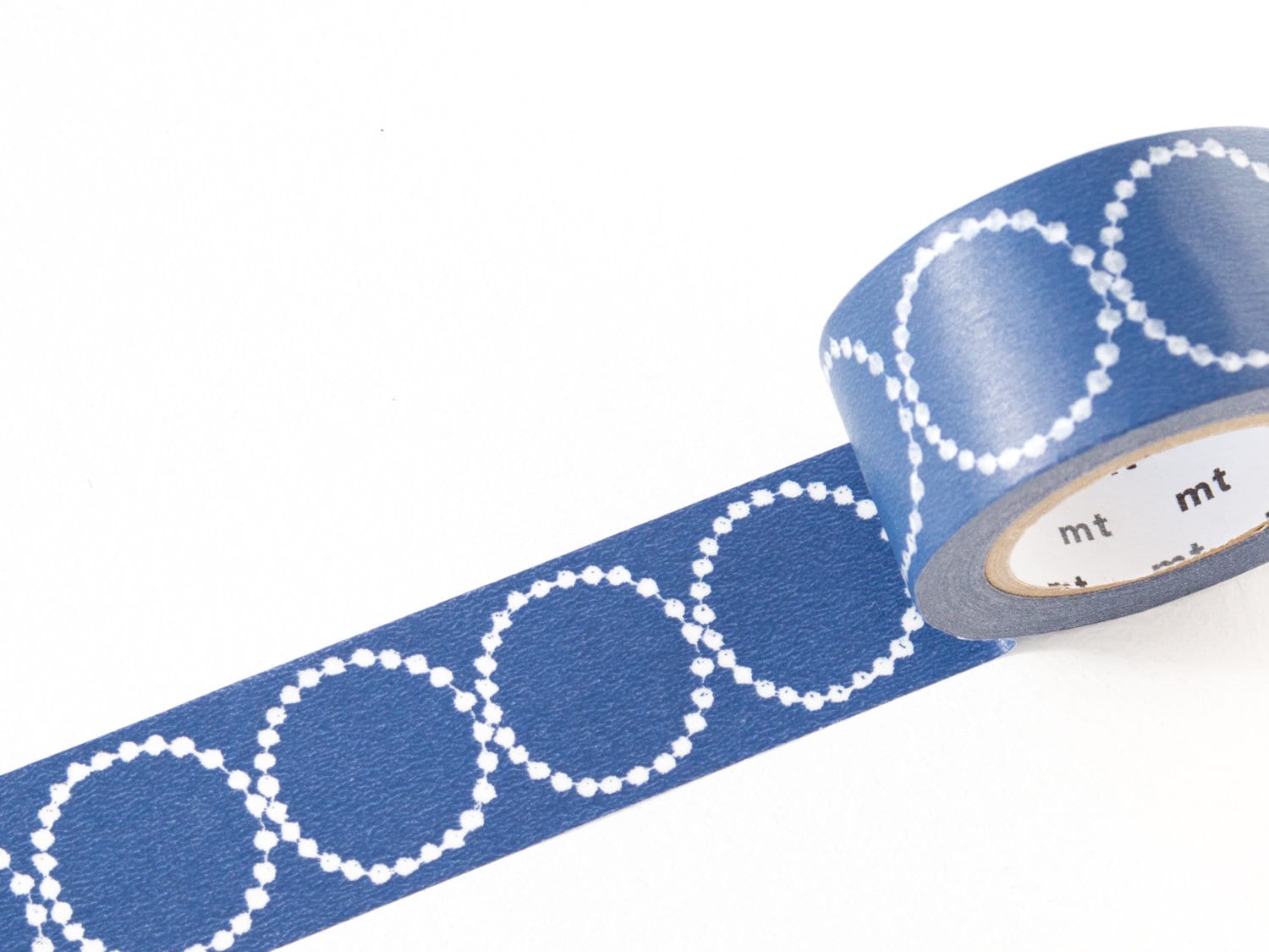 mt washi tape/ Mina Perhonen -tambourine petit navy- / MTMINA21 / 25mm wide