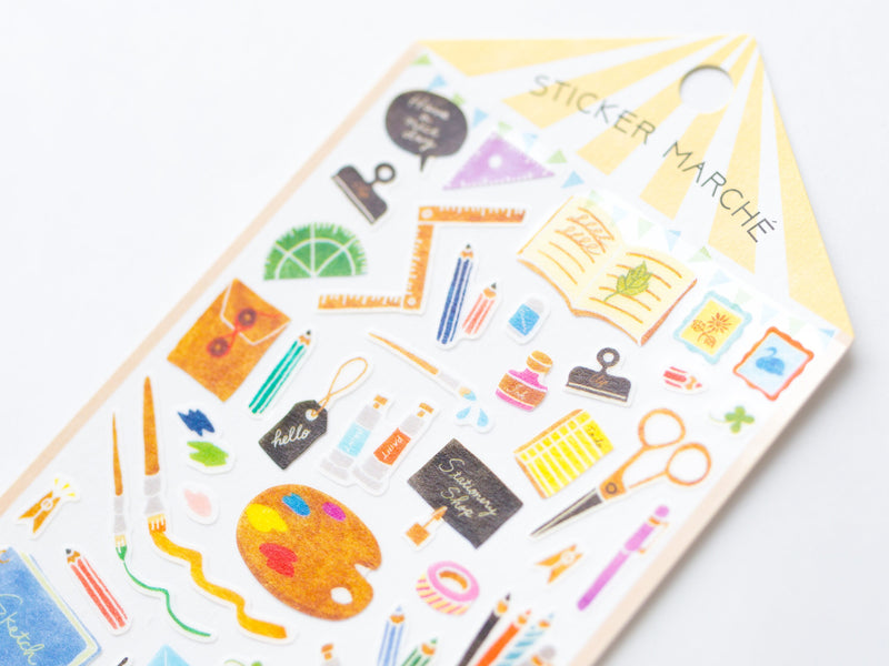 Sticker Marche -Stationery Goods-