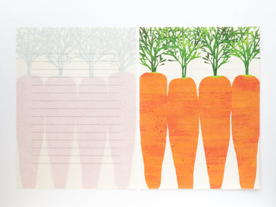 Washi letter set -carrot-