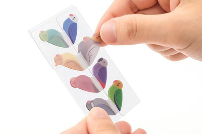 Film Index Sticky notes  -colorful birds-