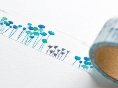 Hütte Paper Works Washi Tape  -blue garden- /