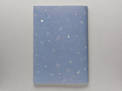 A5 size notebook -Night sky-