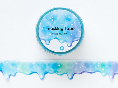 Die-cut Masking Tape -water drop-