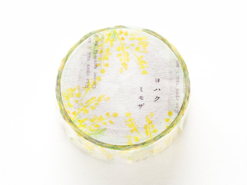 YOHAKU Washi Tape -Mimosa-