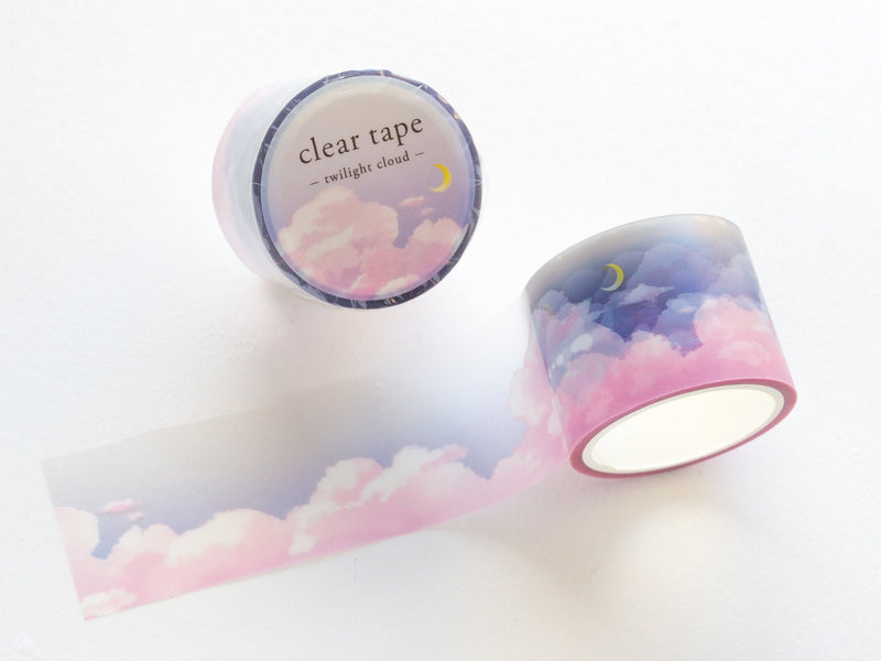 PET film Clear tape -twilight cloud-