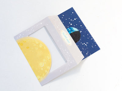 Letter set -The Earth seen from the Moon-