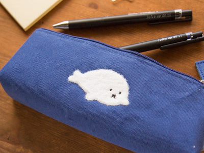 Pencil case -Fluffy Seal-