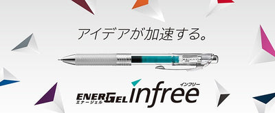 Pentel ENERGEL infree  0.5mm -10colors- / BLN75TL-10 /