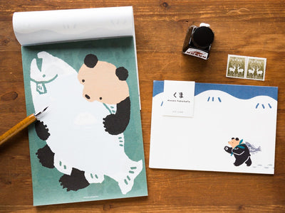Letter Pad and Envelopes -bear-
