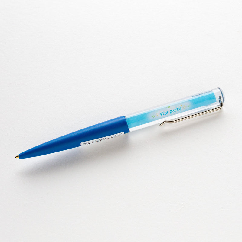 Floating action ball-point pen -planet-