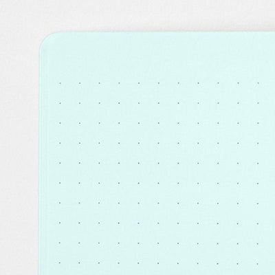 A5 size color notebook -Dot Grid "blue"-