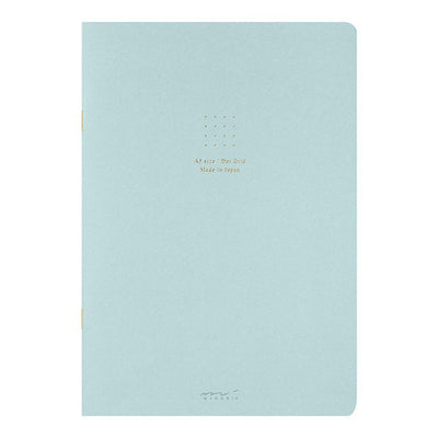 A5 size color notebook -Dot Grid "blue"-