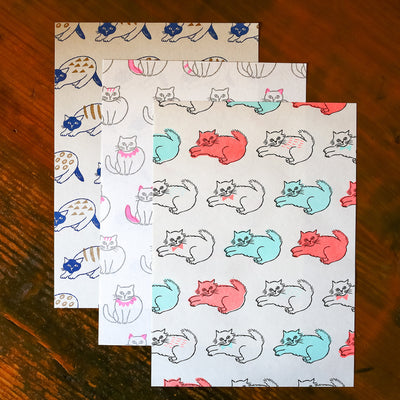 mizushima letter set -cats-