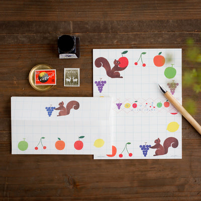 Japanese Letter Writing Set -fluts- by Nishi-Shuku/  cozyca products/