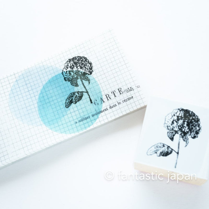YOHAKU stamp - hydrangea - / S-060