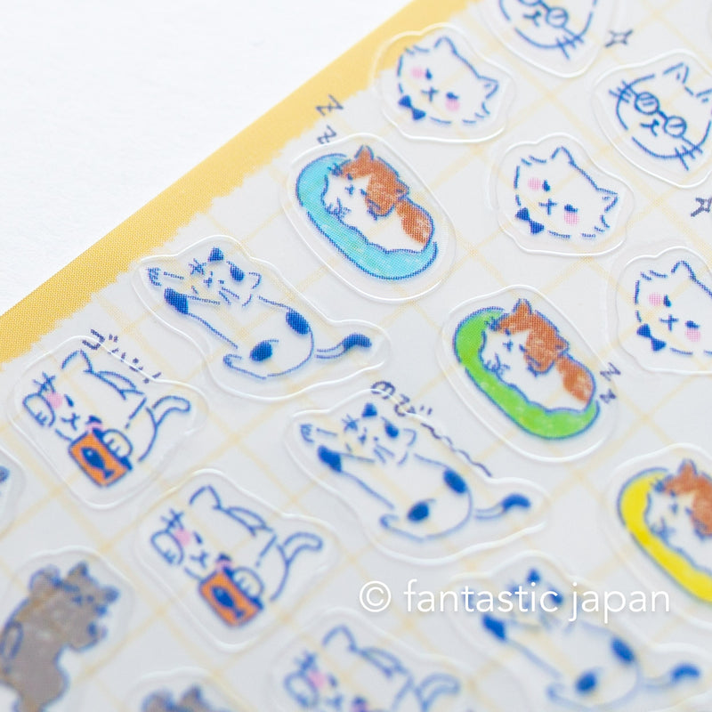 Daily schedule sticker -cats-