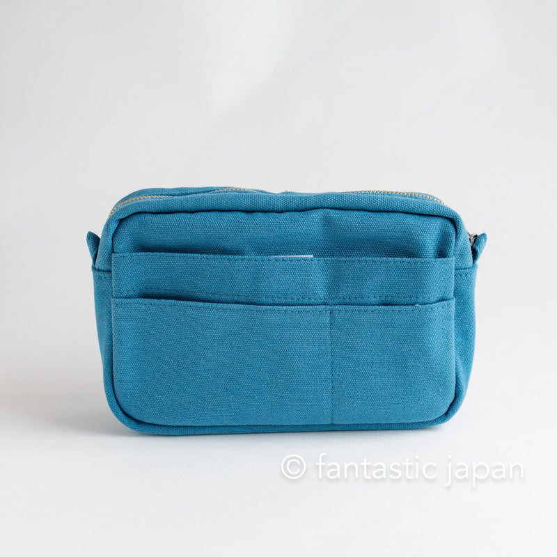 DELFONICS / 10 pocket Inner Carrying bag / S size -sky blue-