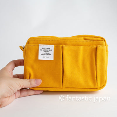 DELFONICS / 10 pocket Inner Carrying bag / S size -yellow-