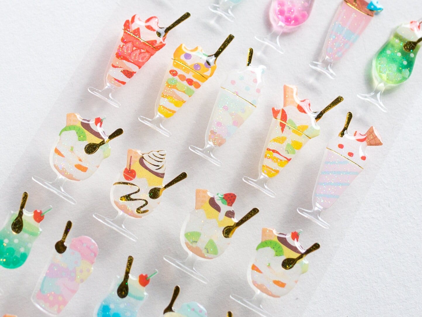 Parfait Sticker Hard gel 3D sticker -Parfait- – Fantastic Japan