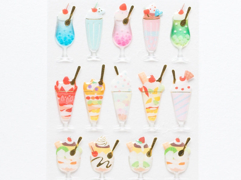 Hard gel 3D sticker -Parfait-