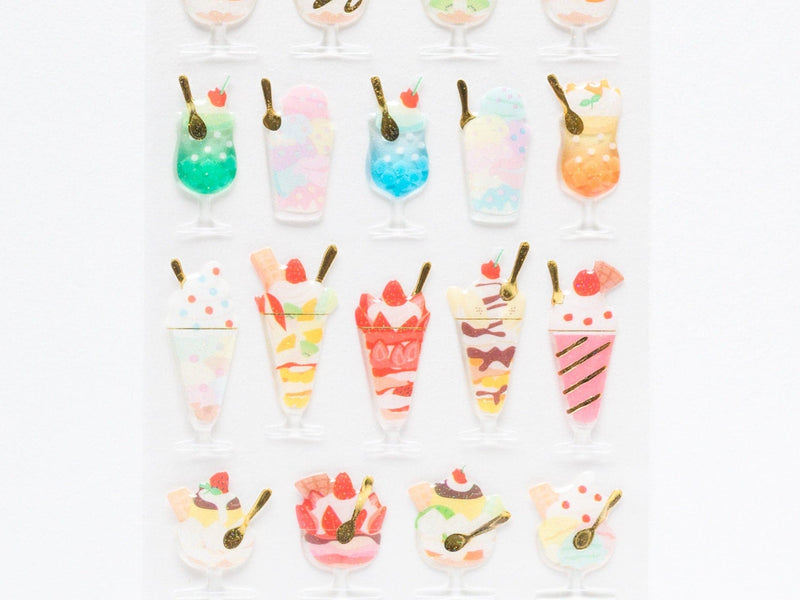 Hard gel 3D sticker -Parfait-