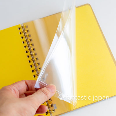 DELFONICS / Rollbahn spiral notebook Large (5.6" x 7.1" ) / SHIMADA Rie A