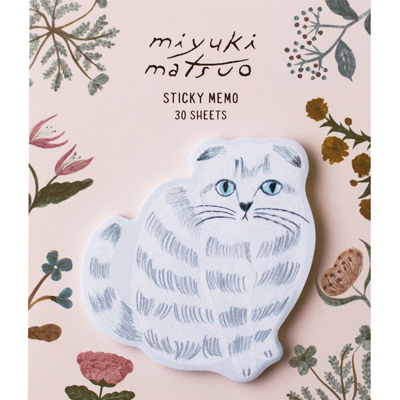 miyuki matsuo sticky memo / cat -Amy-