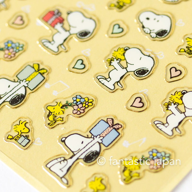 Peanuts Snoopy tiny sticker -gift-