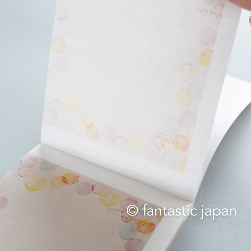 YOHAKU memo pad - longing - / M-050