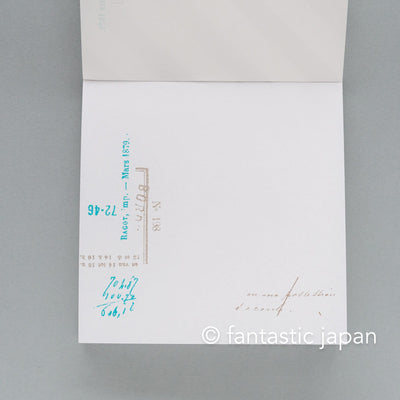 YOHAKU square memo pad - journal - / M-112