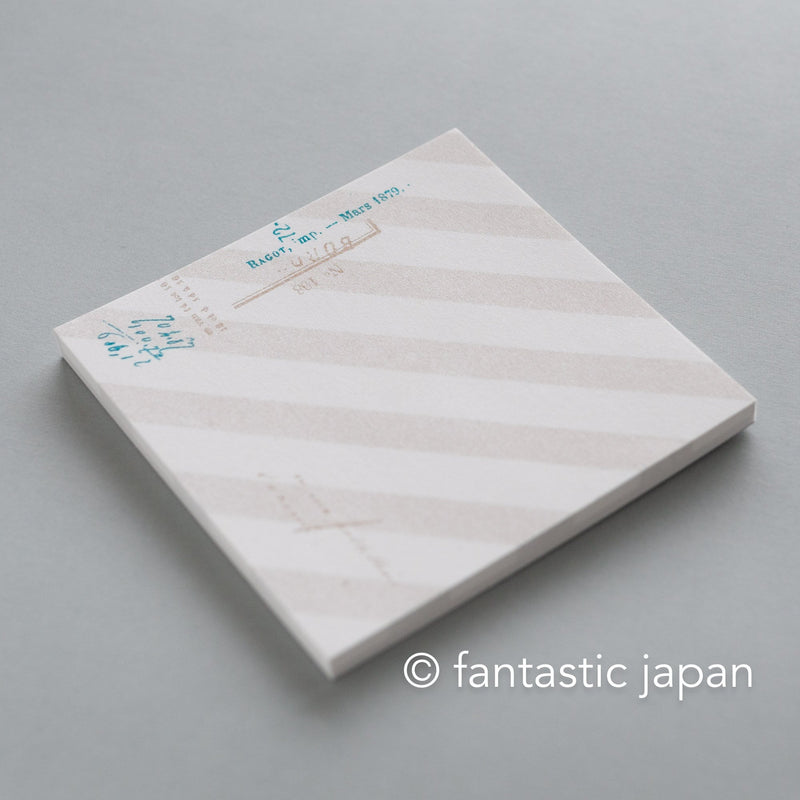 YOHAKU square memo pad - journal - / M-112