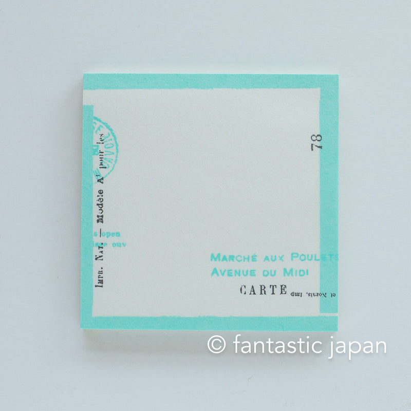 YOHAKU square memo pad - message - / M-113