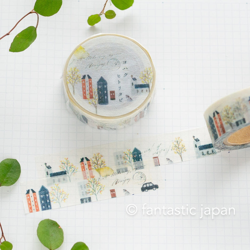 YOHAKU Japanese Washi Tape -Y-137 solo trip-