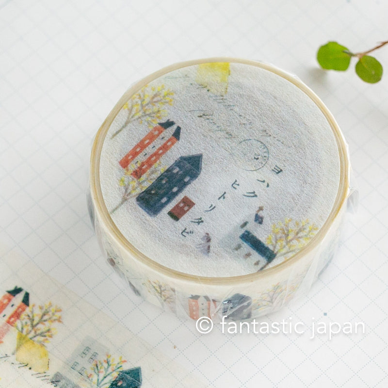 YOHAKU Japanese Washi Tape -Y-137 solo trip-