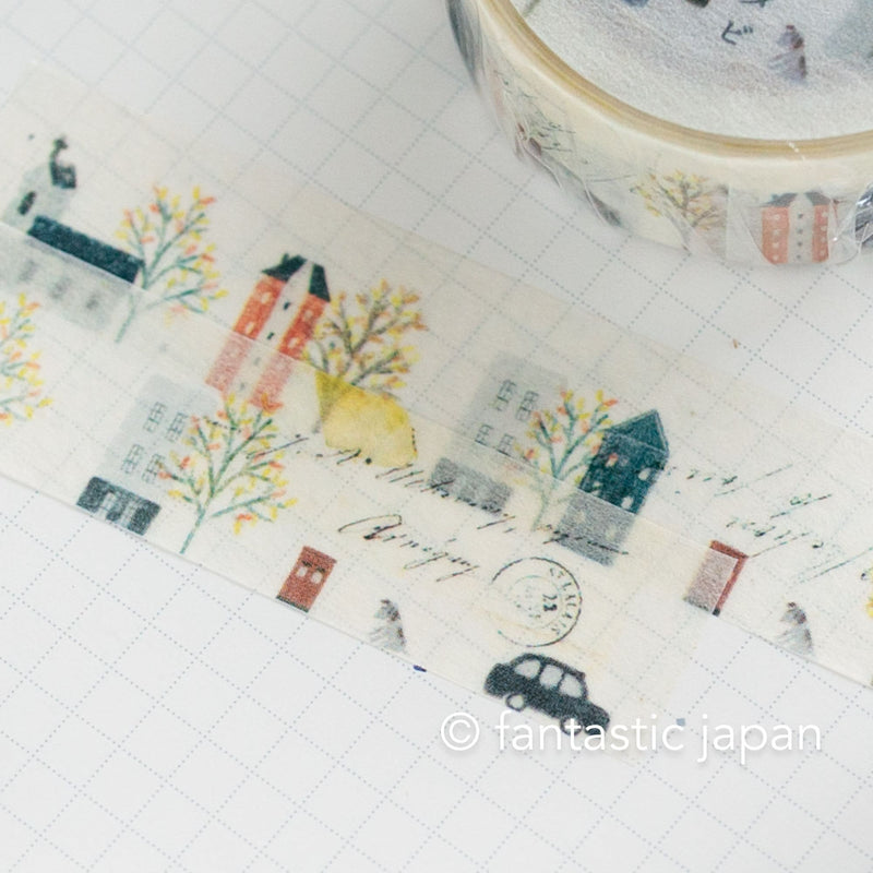 YOHAKU Japanese Washi Tape -Y-137 solo trip-