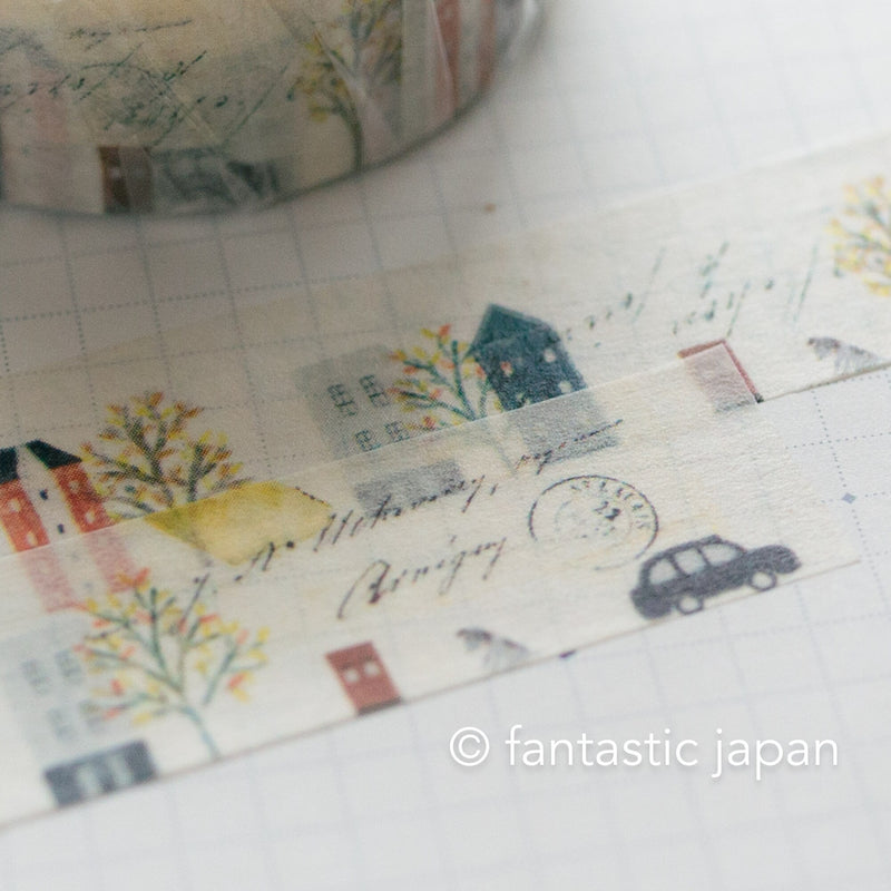 YOHAKU Japanese Washi Tape -Y-137 solo trip-