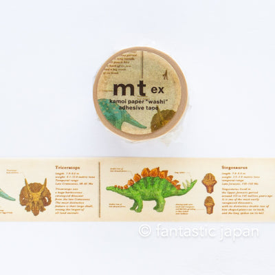 mt washi tape Ex / Encyclopedia of dinosaur / MTEX1P224
