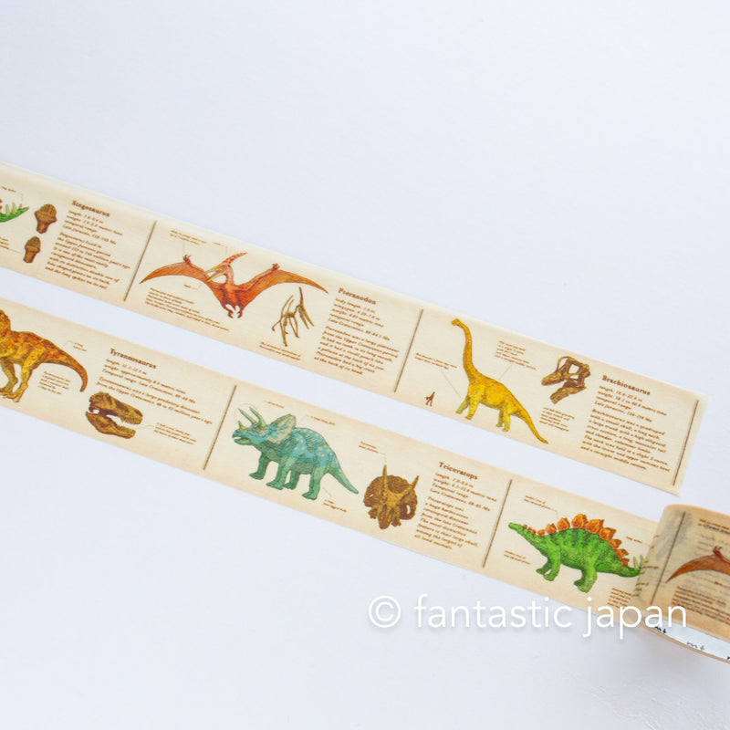 mt washi tape Ex / Encyclopedia of dinosaur / MTEX1P224