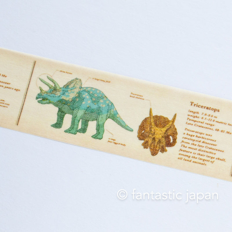 mt washi tape Ex / Encyclopedia of dinosaur / MTEX1P224