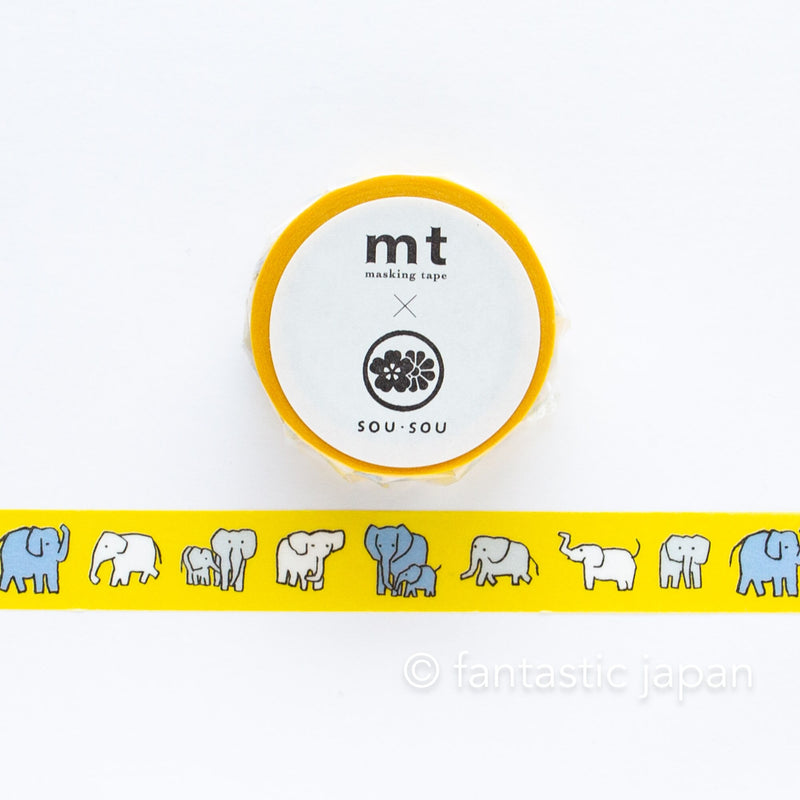 mt washi tape / SOU・SOU -elephant- / MTSOU10