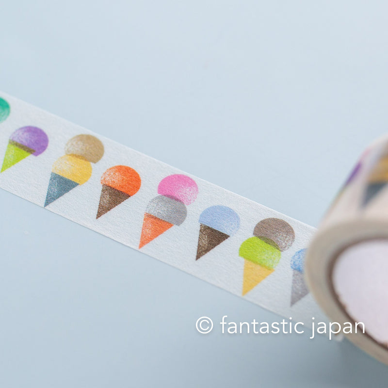 mizusima Masking Tape -ice cream-