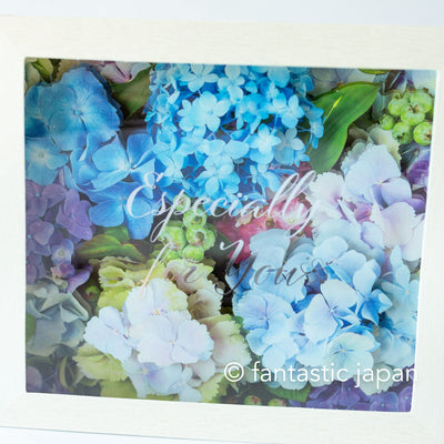 Greeting card -Hydrangea in the clear BOX-