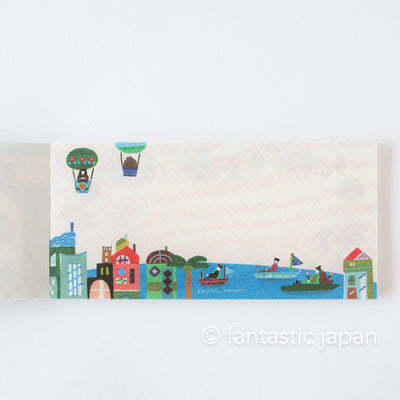 Letter Paper -City Life- by Narumi Suzuki / cozyca products HYOGENSHA/  only writing papers, no envelopes attached