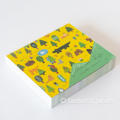 Block memo pad -Animal Life- by Narumi Suzuki / cozyca products