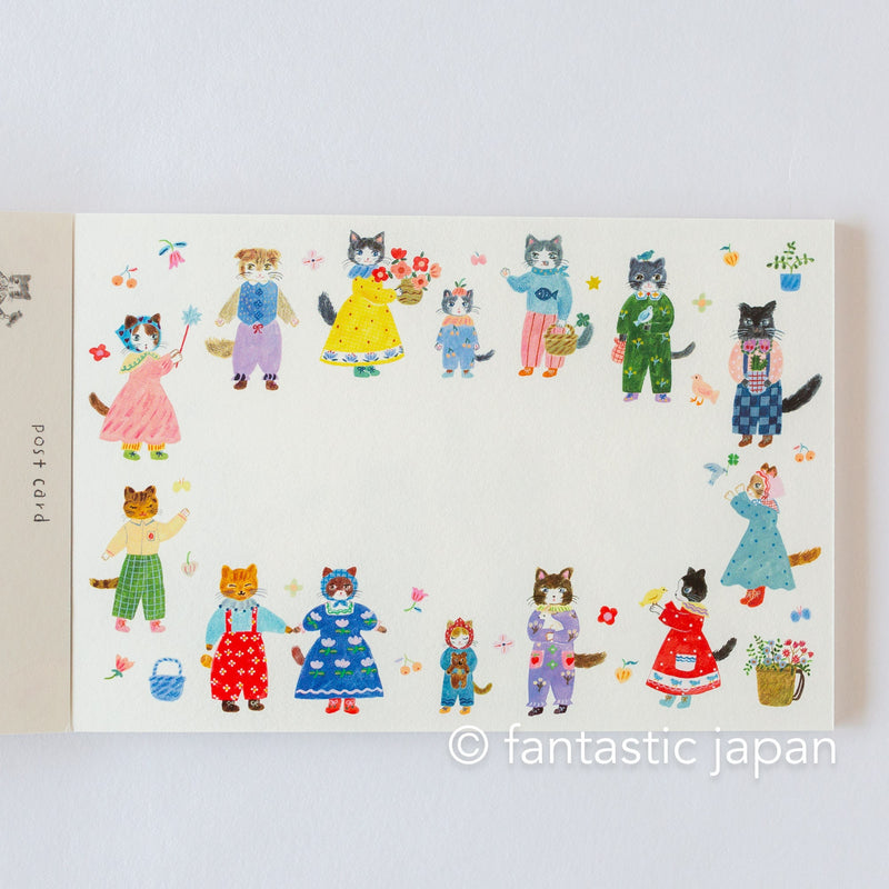 Aiko Fukawa post cards set -Little fluffy friends- / cozyca products