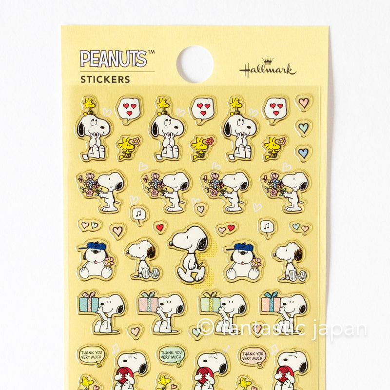 Peanuts Snoopy tiny sticker -gift-