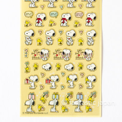 Peanuts Snoopy tiny sticker -gift-