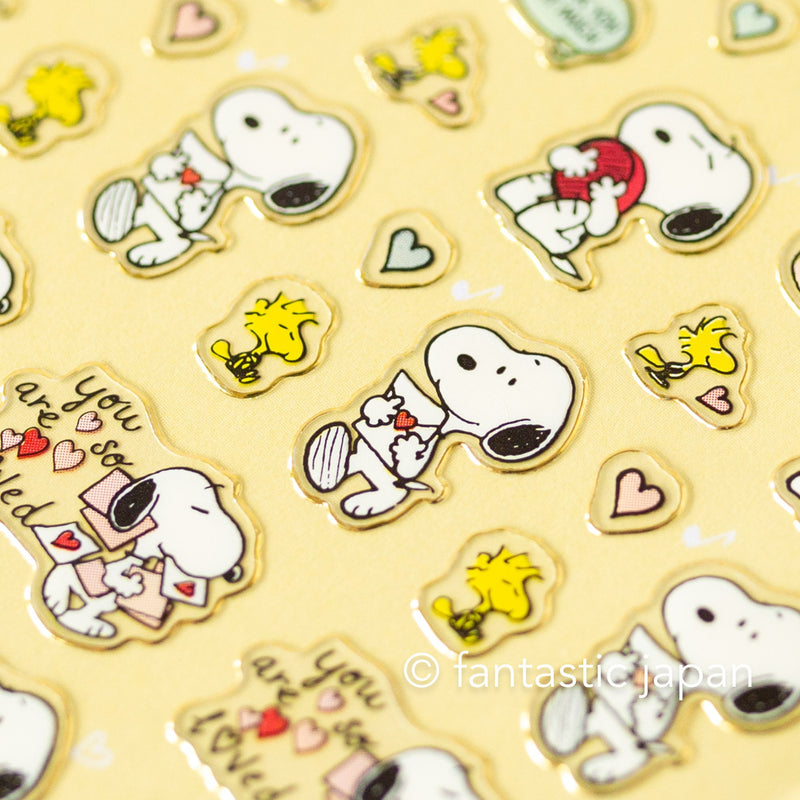 Peanuts Snoopy tiny sticker -gift-